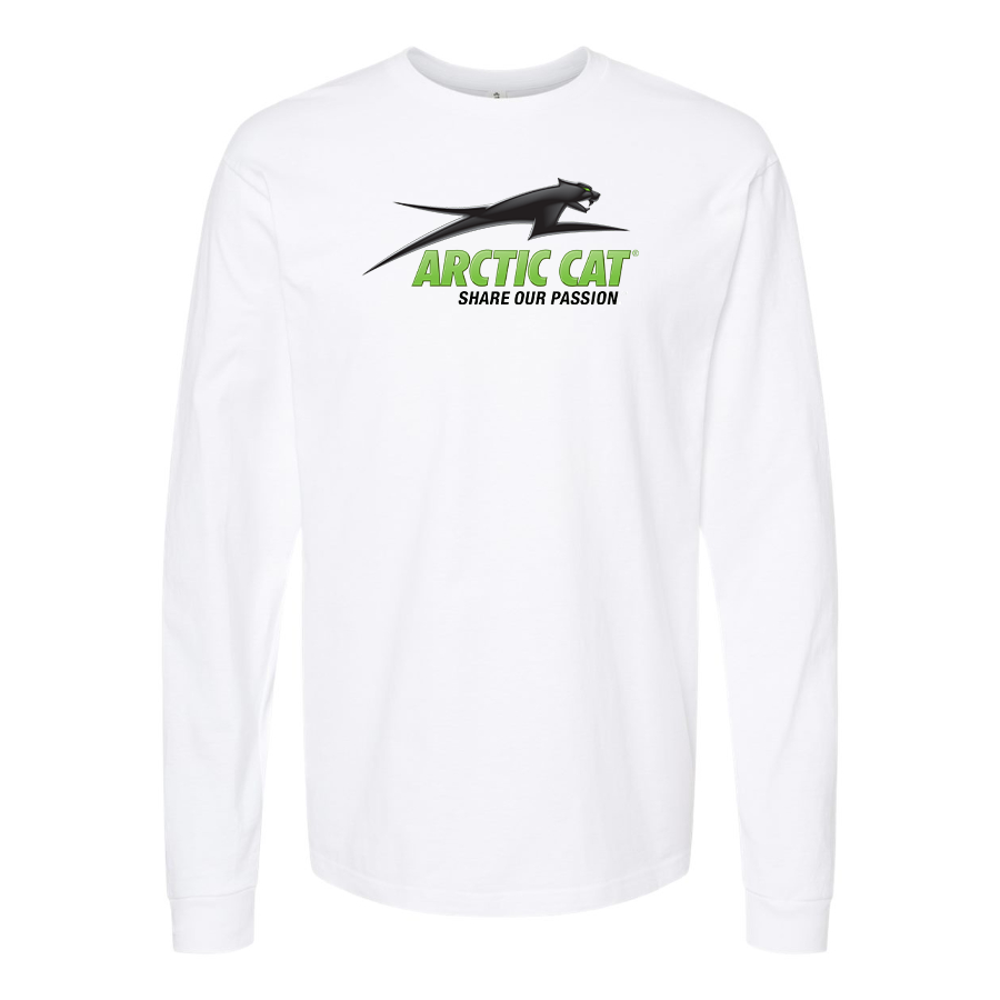Men's Arctic Cat Logo Cotton Long Sleeve T-Shirt