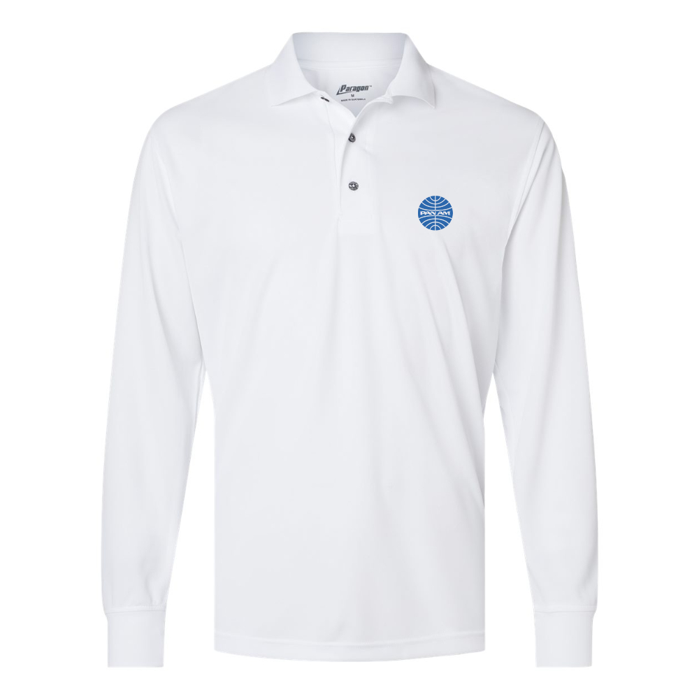 Men's Pan Am Paragon Prescott Long Sleeve Polo