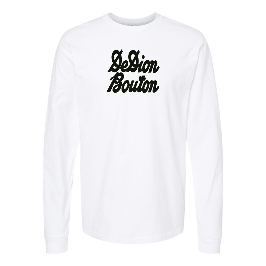 Men's De Dion Bouton Logo Cotton Long Sleeve T-Shirt