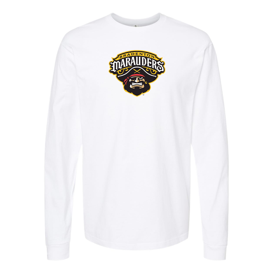 Men's Bradenton Marauders Logo Cotton Long Sleeve T-Shirt