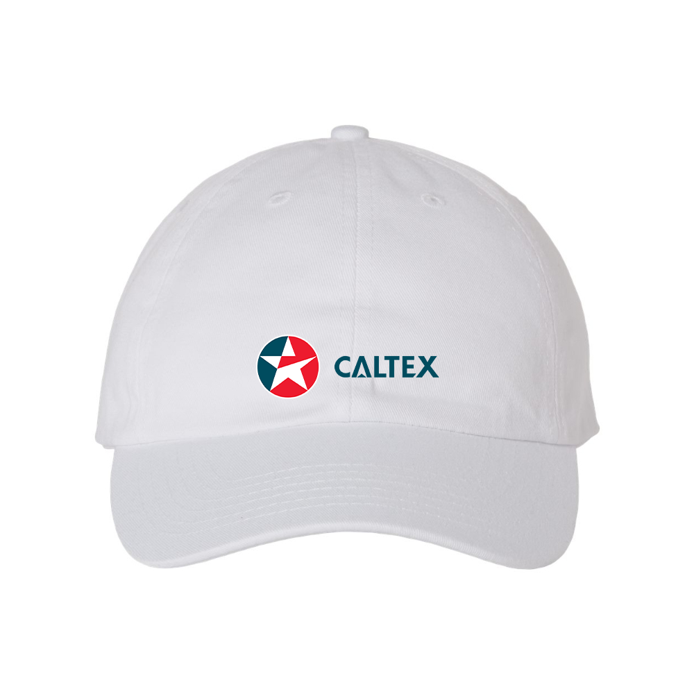 Caltex Gas Station Valucap Adult Bio-Washed Classic Dad Hat