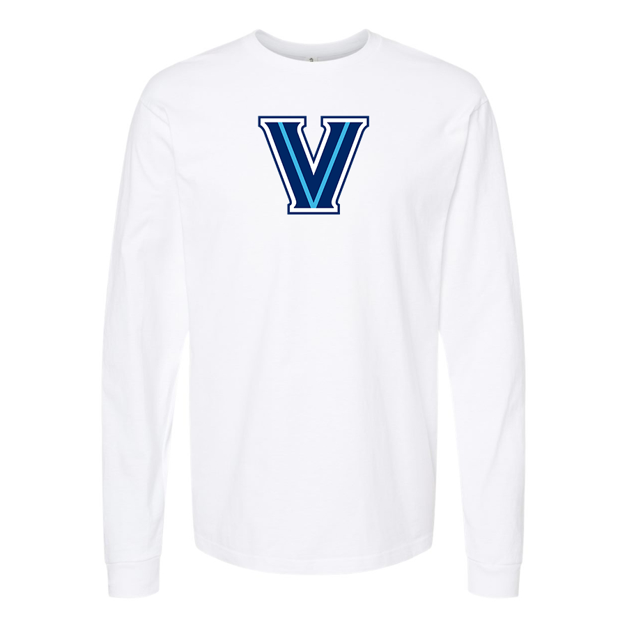 Men's Villanova Wildcats Logo Cotton Long Sleeve T-Shirt