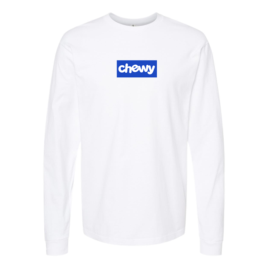 Men's chewy Logo Cotton Long Sleeve T-Shirt