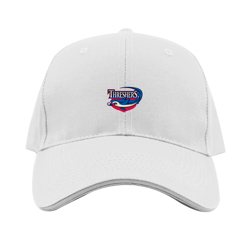 Clearwater Threshers Logo Dad Baseball Cap Hat
