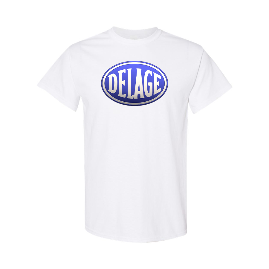 Men's Delage Logo Cotton T-Shirt
