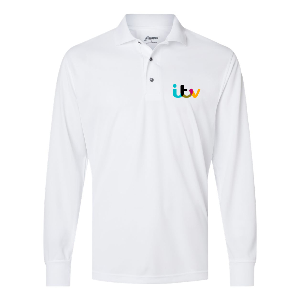 Men's Itv Paragon Prescott Long Sleeve Polo