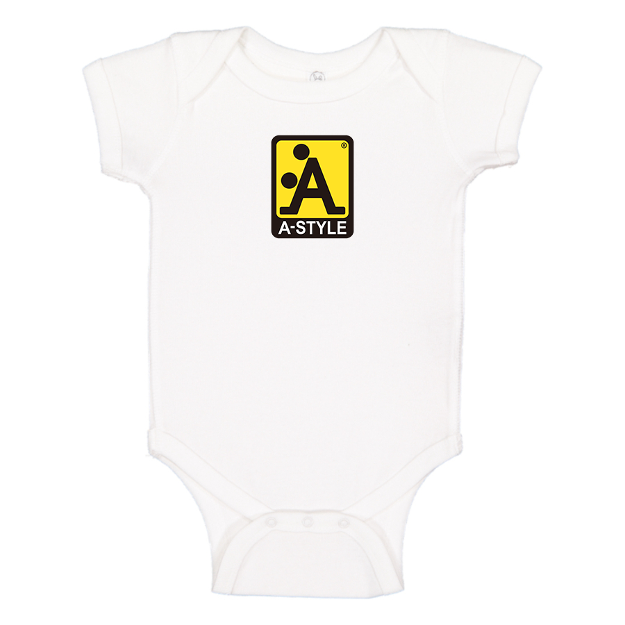 A Style Logo Baby Onesie Romper