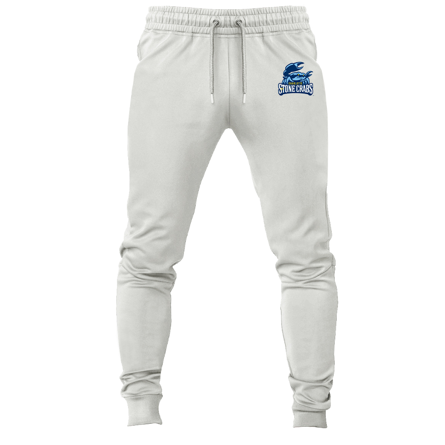 Men's Charlotte Stone Crabs Logo Sweatpants Joggers