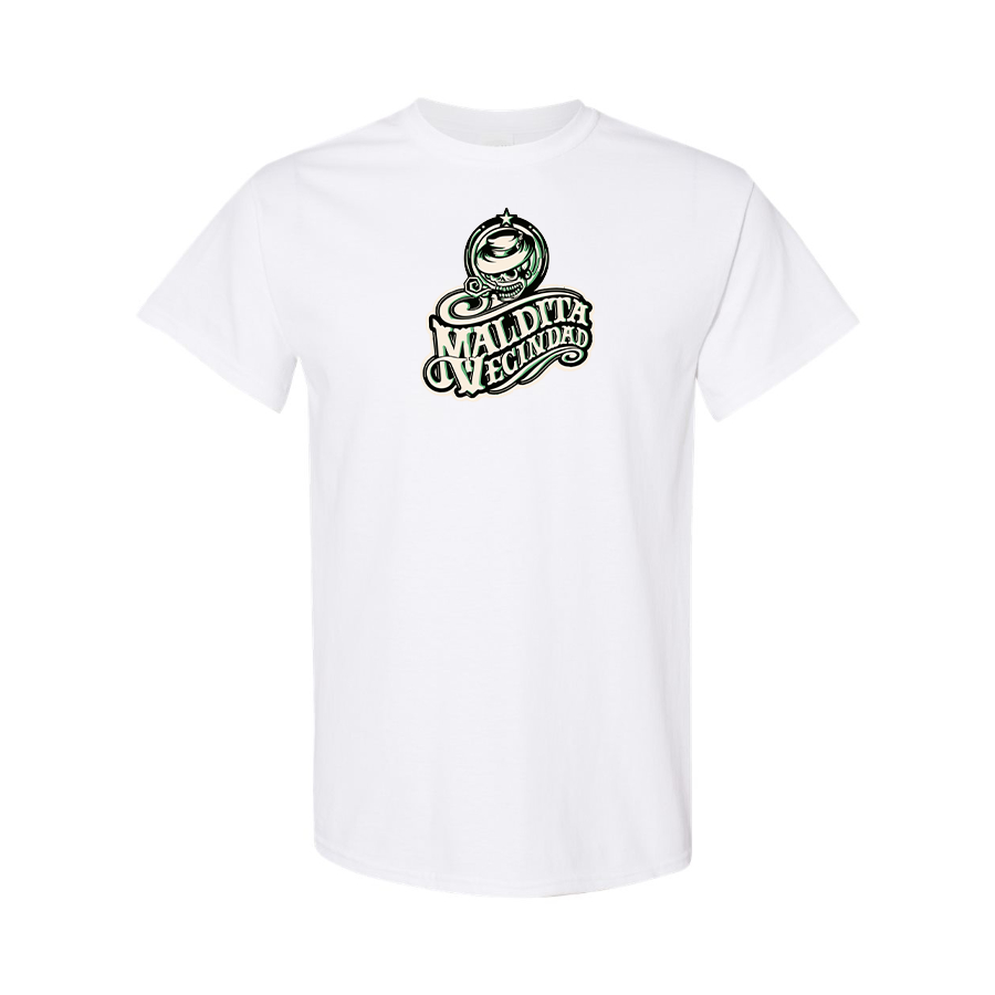 Men's Maldita Vecindad Logo Cotton T-Shirt