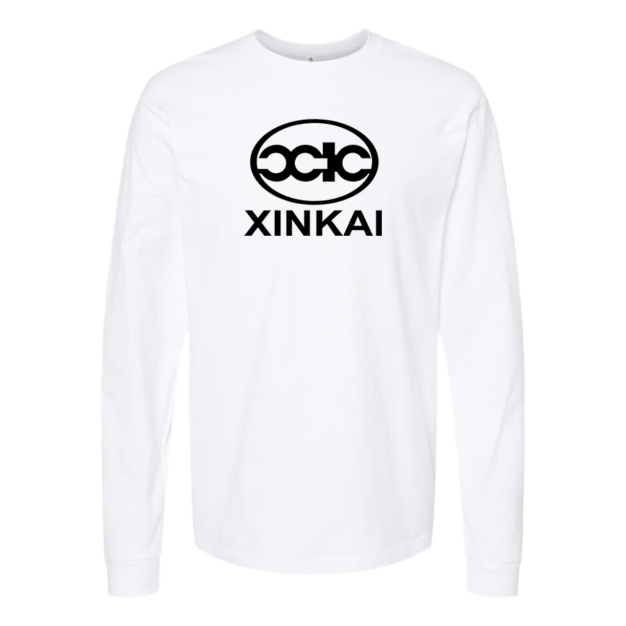 Men's Xin Kai Logo Cotton Long Sleeve T-Shirt