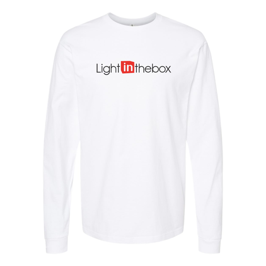 Men's Lightinthebox Logo Cotton Long Sleeve T-Shirt
