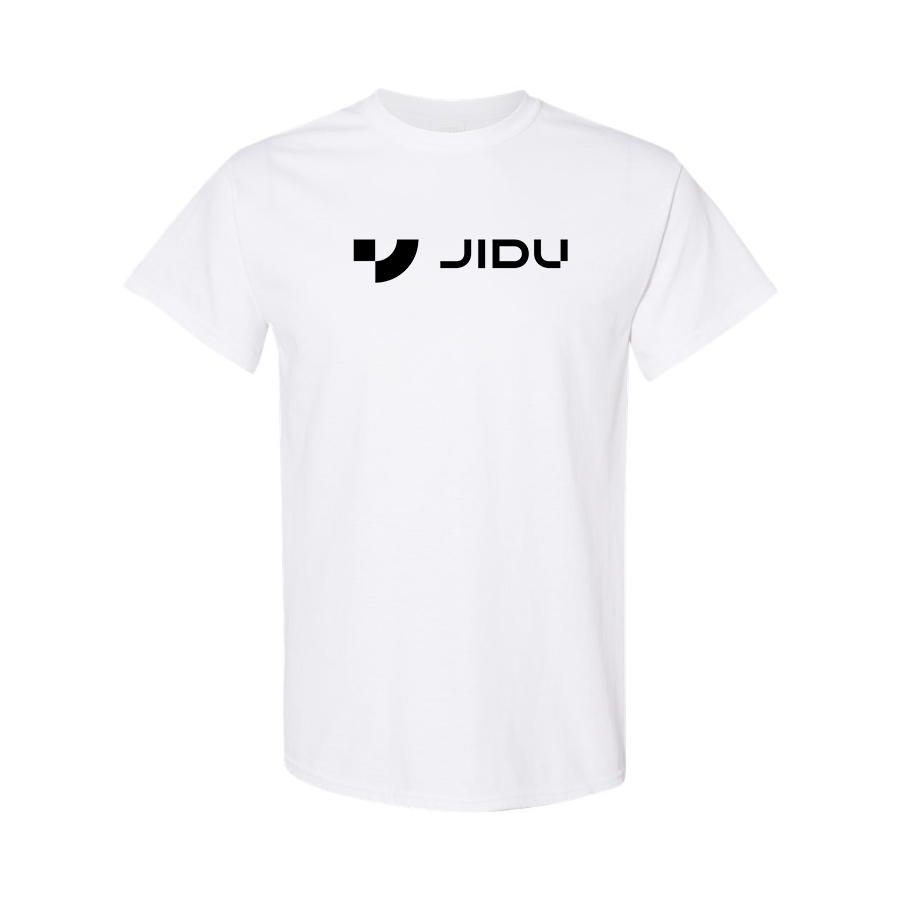 Men's Jidu Logo Cotton T-Shirt