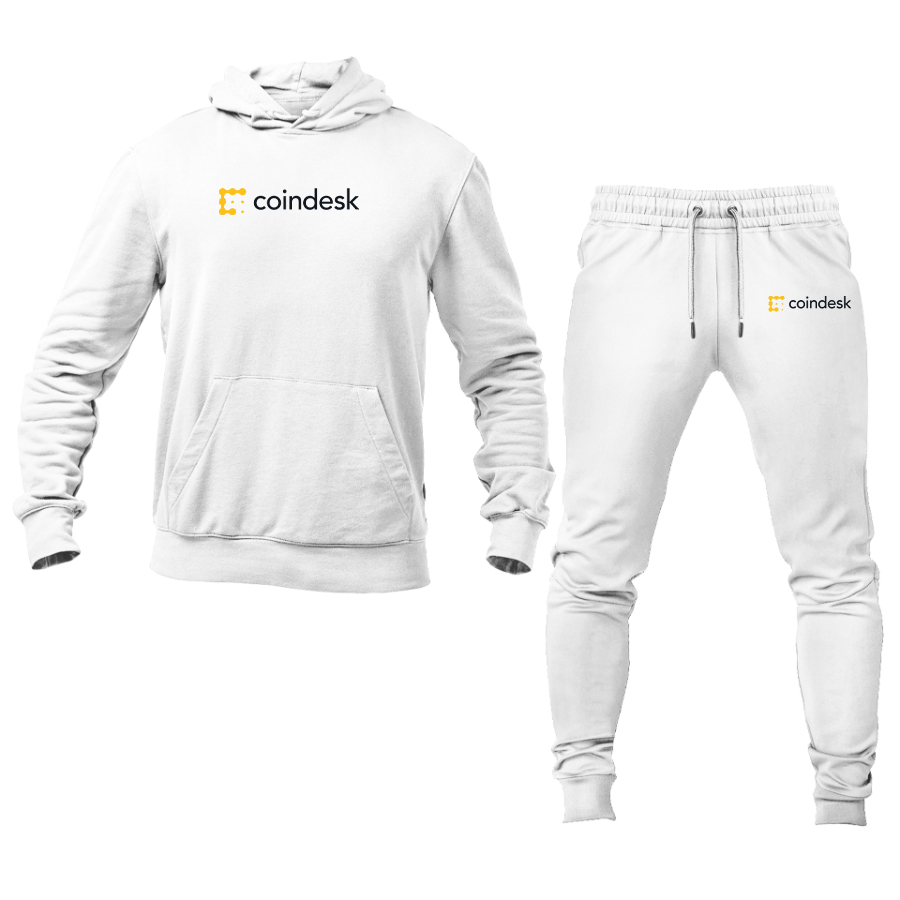 Men's CoinDesk Logo Hoodie Joggers Set