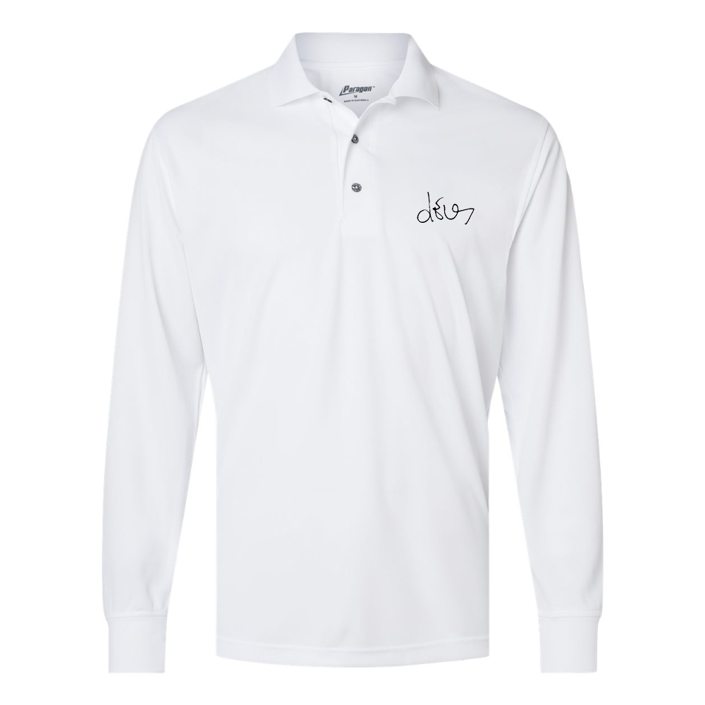 Men's dEUS Paragon Prescott Long Sleeve Polo