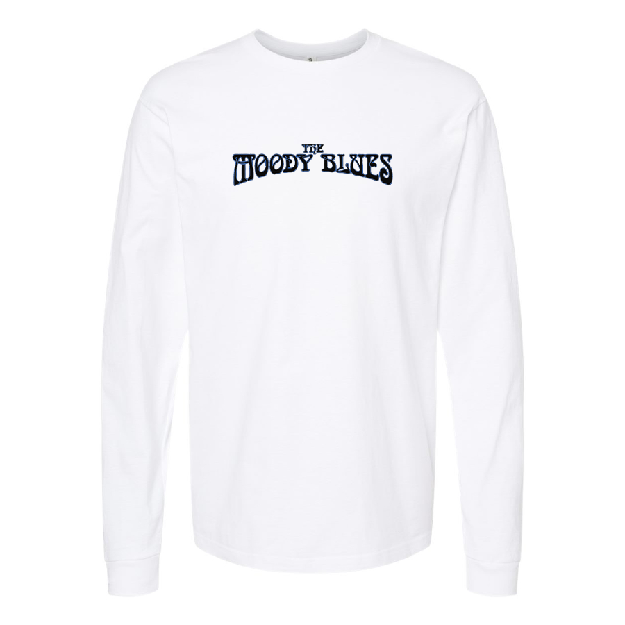 Men's The Moody Blues Logo Cotton Long Sleeve T-Shirt