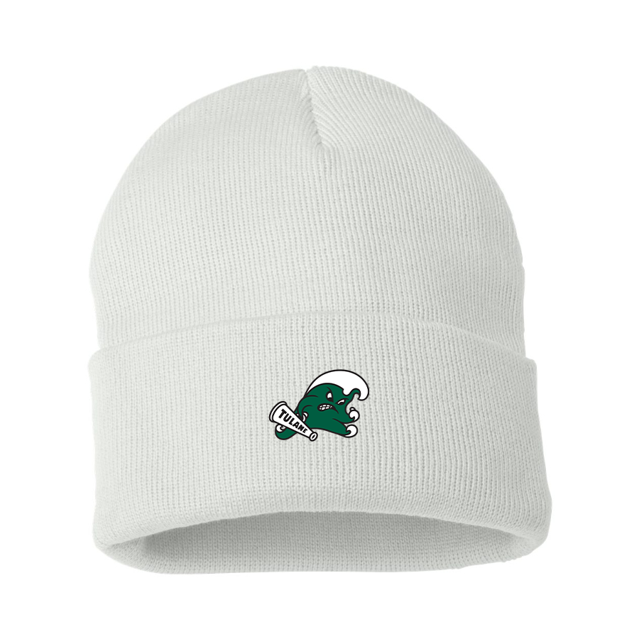 Tulane Green Wave Logo Beanie Hat