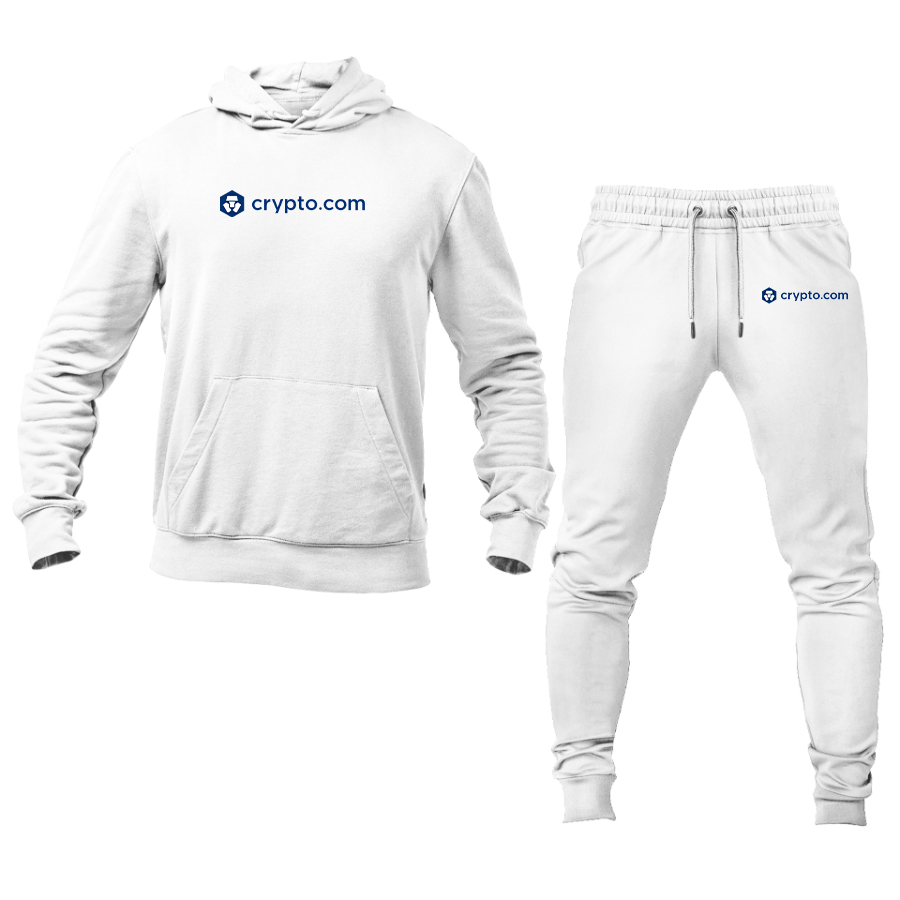 Men's Crypto.Com Logo Hoodie Joggers Set