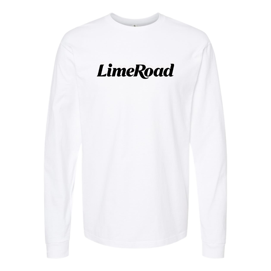 Men's Limeroad Logo Cotton Long Sleeve T-Shirt