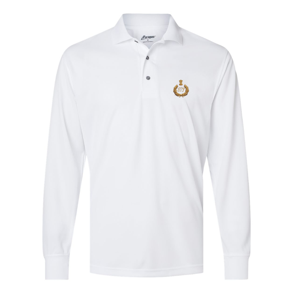 Men's IPS India Paragon Prescott Long Sleeve Polo