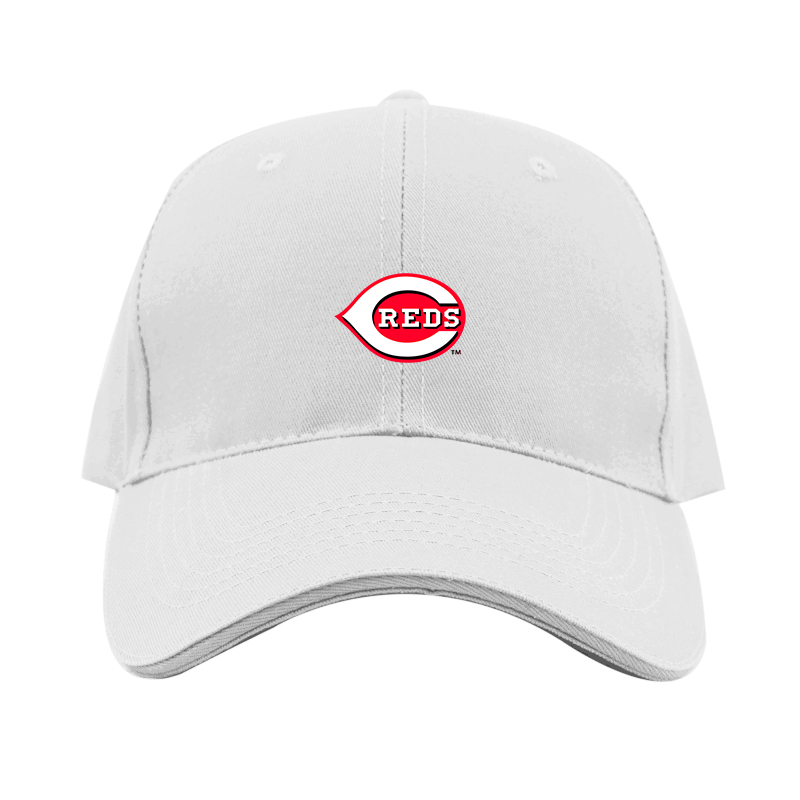 Cincinnati Reds Logo Dad Baseball Cap Hat