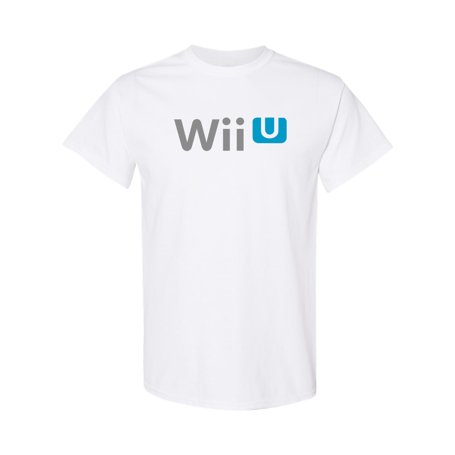 Men's Wii-U Logo Cotton T-Shirt