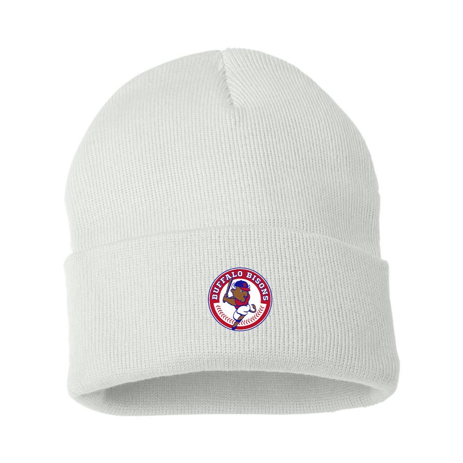 Buffalo Bisons Logo Beanie Hat