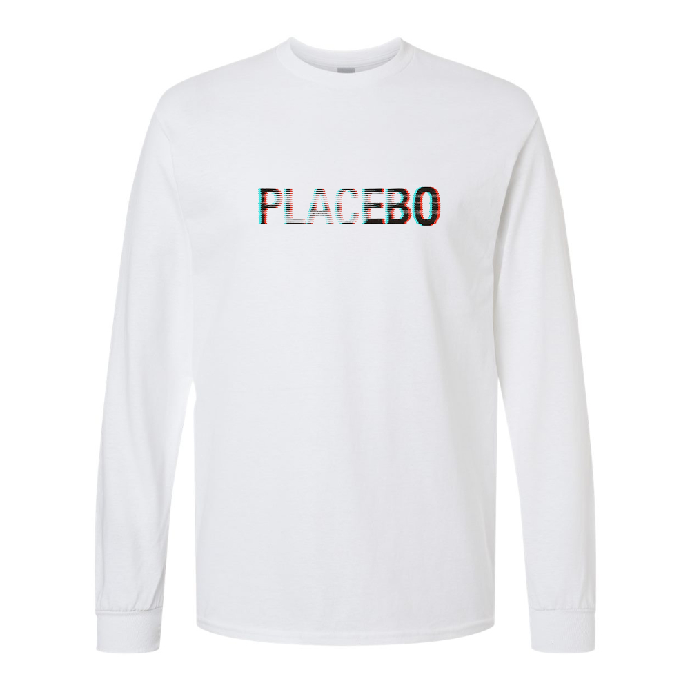 Men's Placebo Gildan Heavy Cotton Long Sleeve T-Shirt