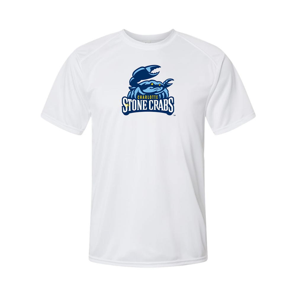 Men's Charlotte Stone Crabs Logo Performance T-Shirt