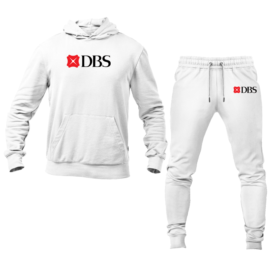 Men's DBS Bank Logo Hoodie Joggers Set