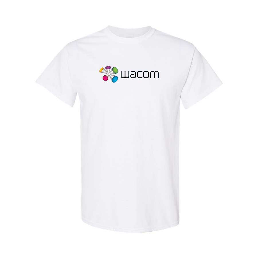 Men's Wacom Logo Cotton T-Shirt