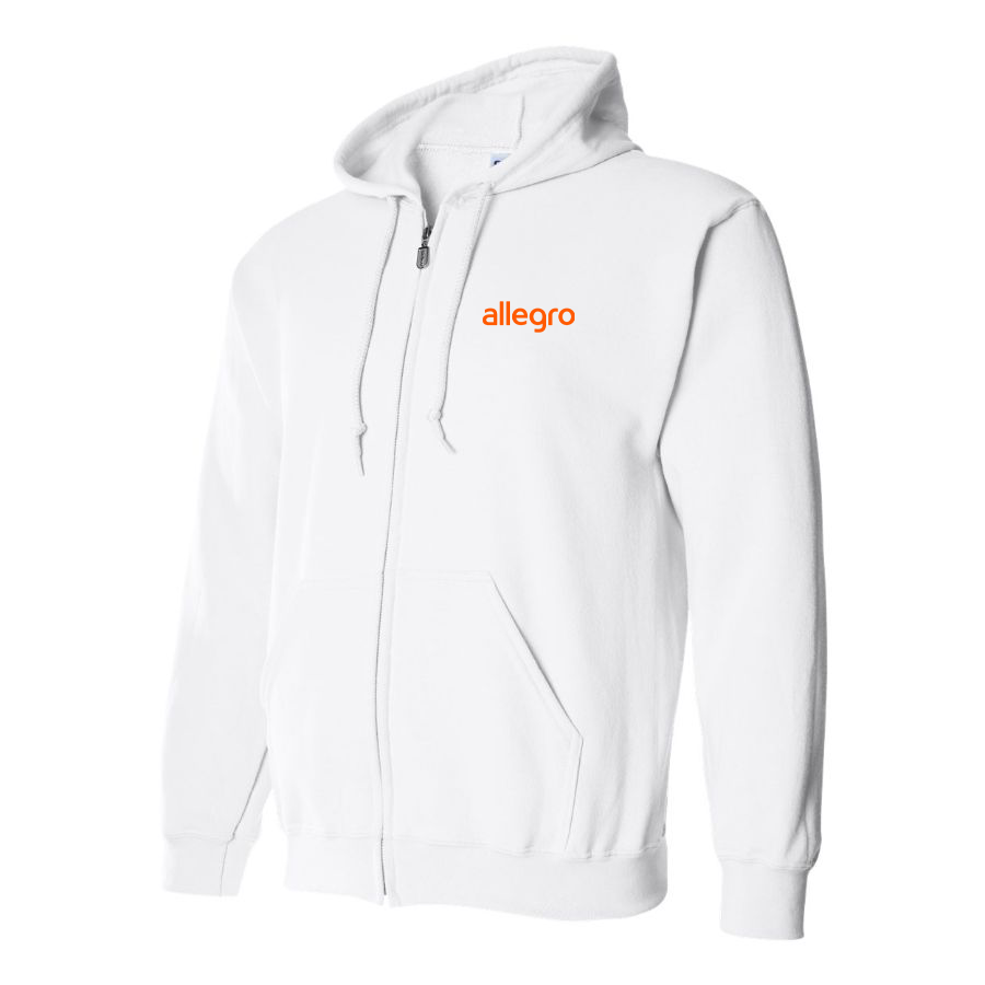 Men's Allegro Logo Zipper Hoodie
