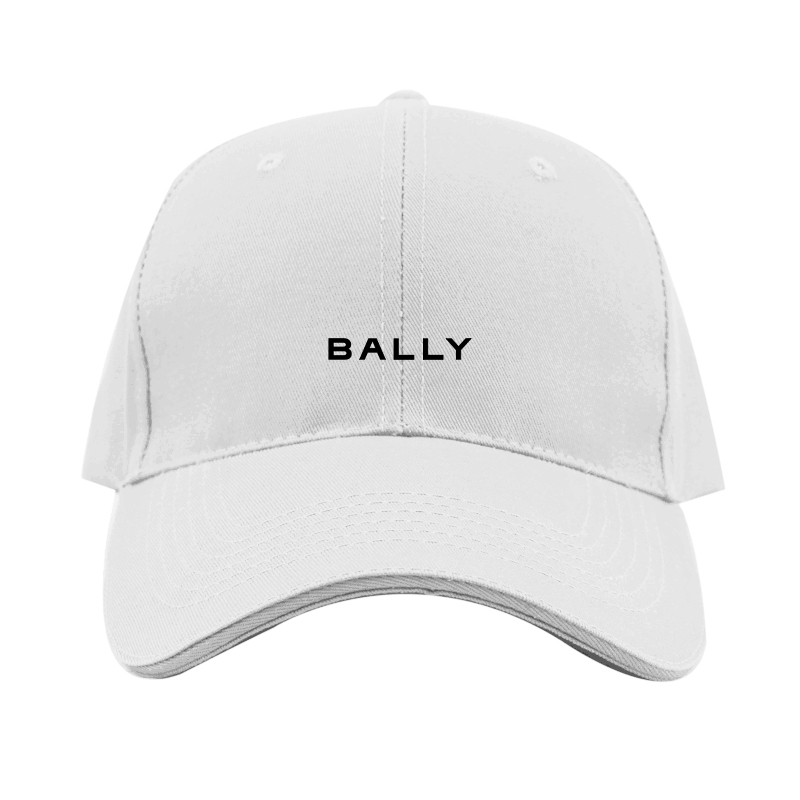Bally Logo Dad Baseball Cap Hat