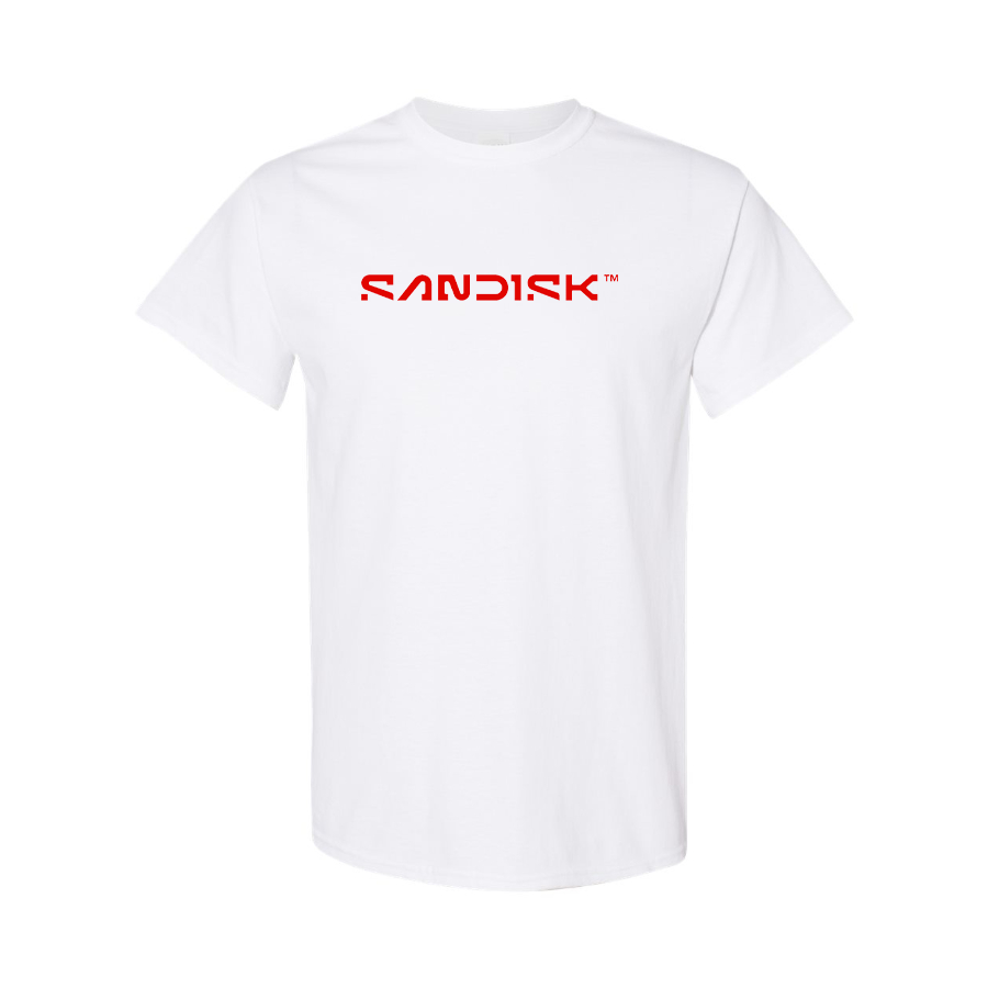 Men's SanDisk Logo Cotton T-Shirt