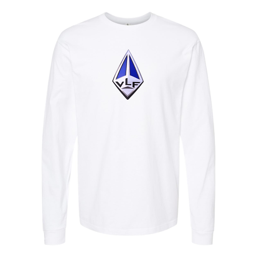 Men's VLF Logo Cotton Long Sleeve T-Shirt