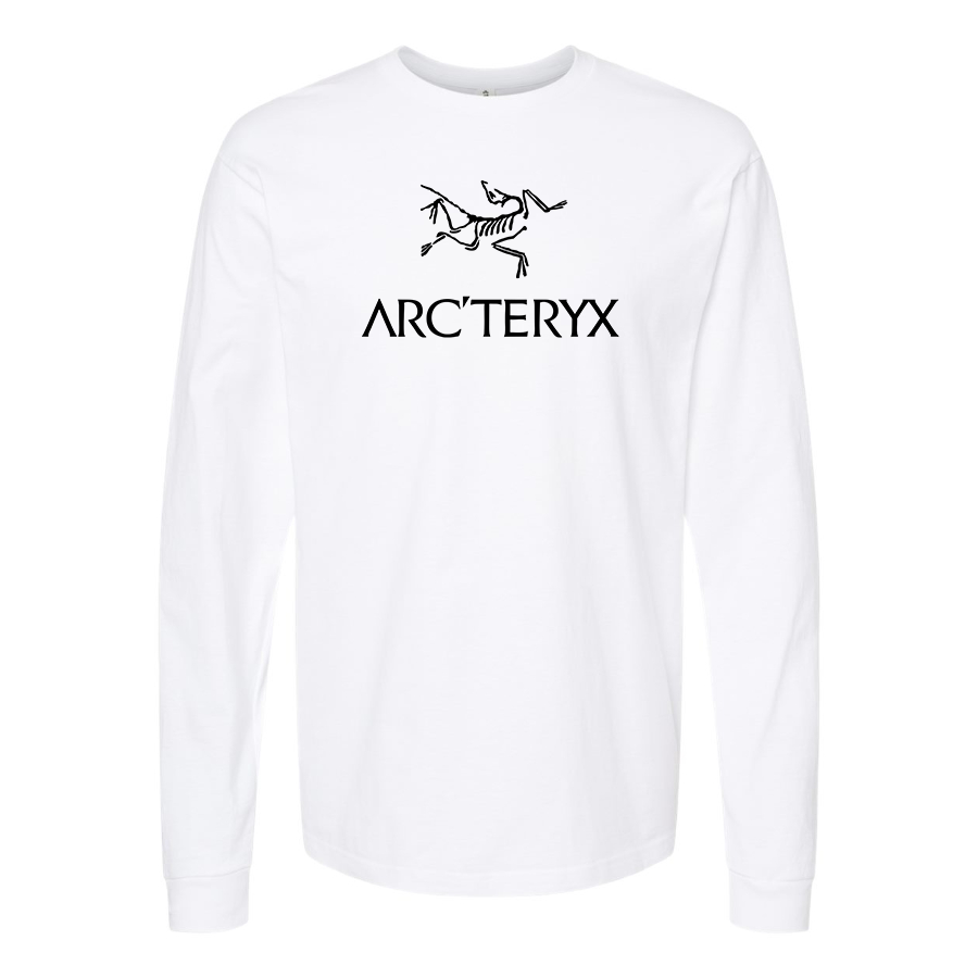 Men's Arcteryx Logo Cotton Long Sleeve T-Shirt