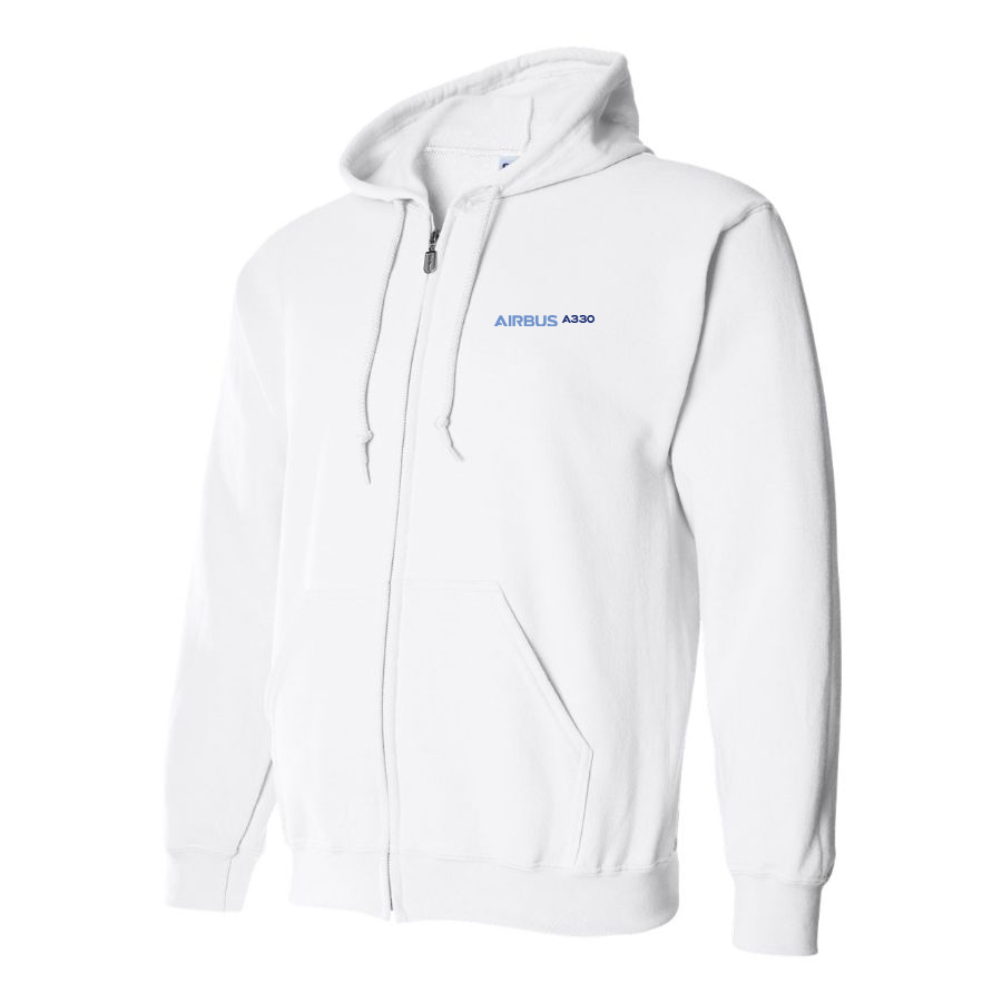 Men's A330 Logo Zipper Hoodie