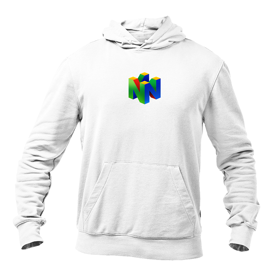 Men's Nintendo N64 Logo Pullover Hoodie