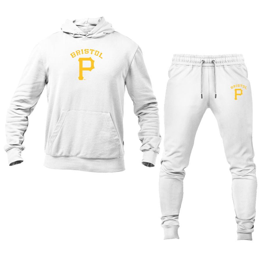 Men's Bristol Pirates Logo Hoodie Joggers Set