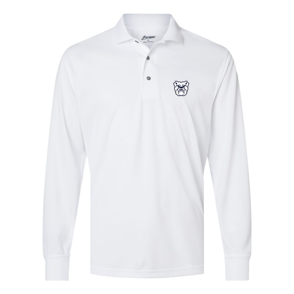 Men's Butler Bulldogs Paragon Prescott Long Sleeve Polo