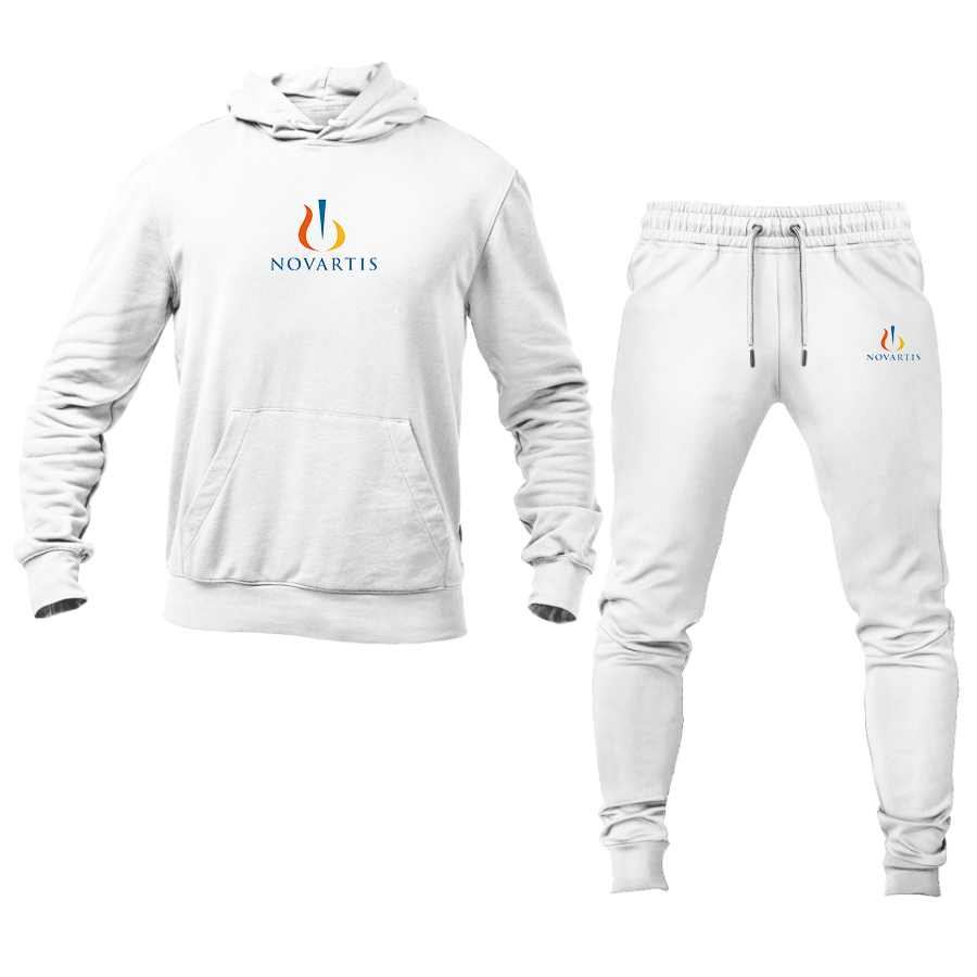 Men's Novartis Logo Hoodie Joggers Set