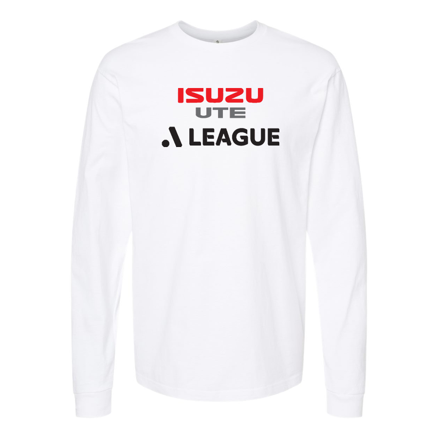 Men's A League Logo Cotton Long Sleeve T-Shirt