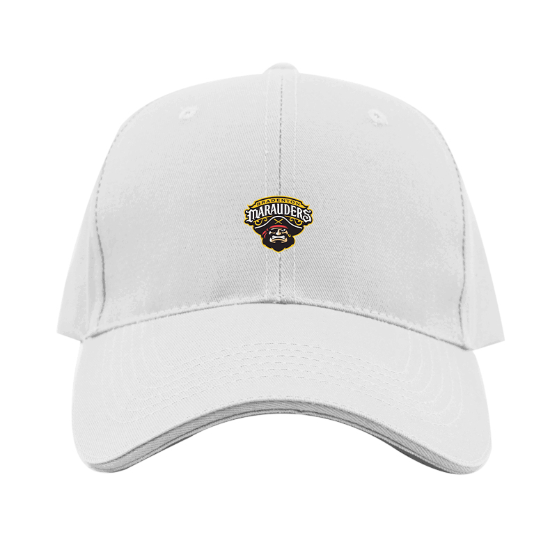Bradenton Marauders Logo Dad Baseball Cap Hat