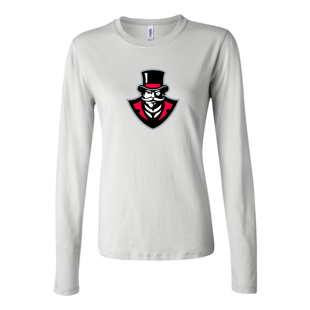 BELLA CANVAS Austin Peay Governors Jersey Long Sleeve Tee