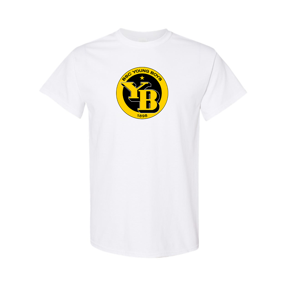 Men's Young Boys Soccer Cotton T-Shirt