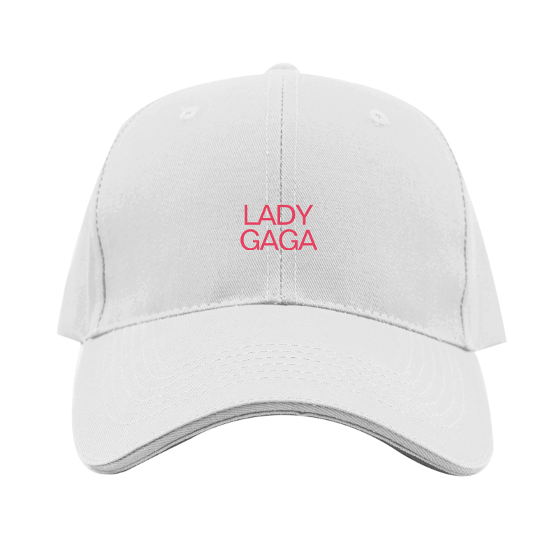 Lady Gaga Logo Dad Baseball Cap Hat