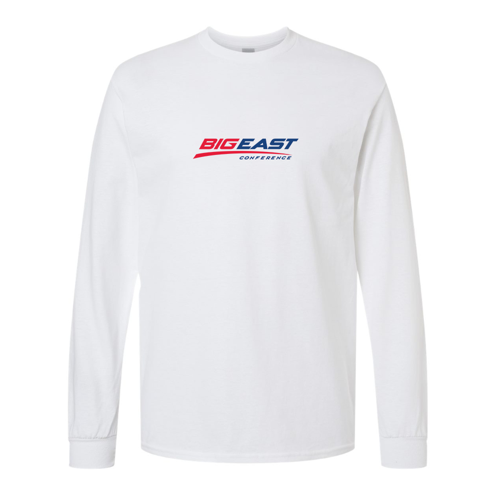 Men's Big East Conference Gildan Heavy Cotton Long Sleeve T-Shirt