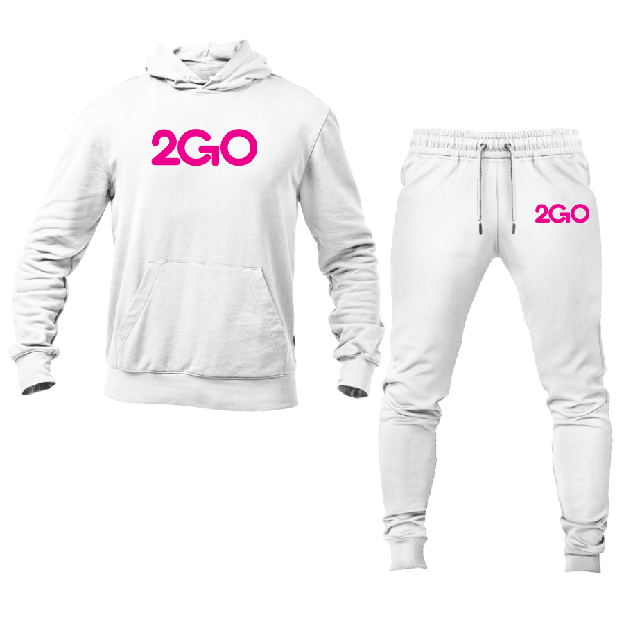 Men's 2GO Logo Hoodie Joggers Set