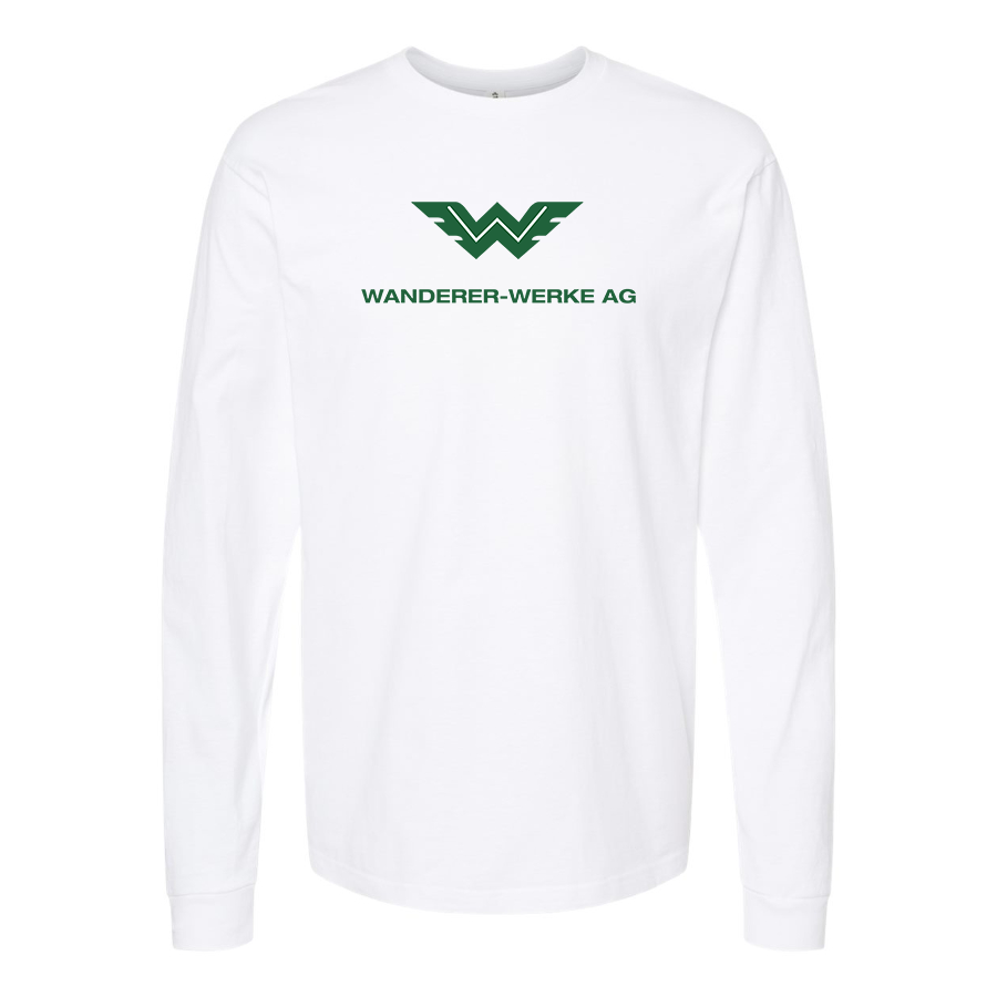 Men's Wanderer Werke Logo Cotton Long Sleeve T-Shirt
