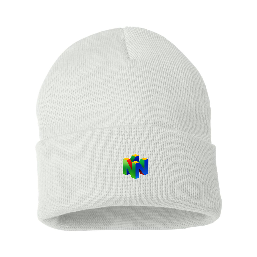 Nintendo N64 Logo Beanie Hat