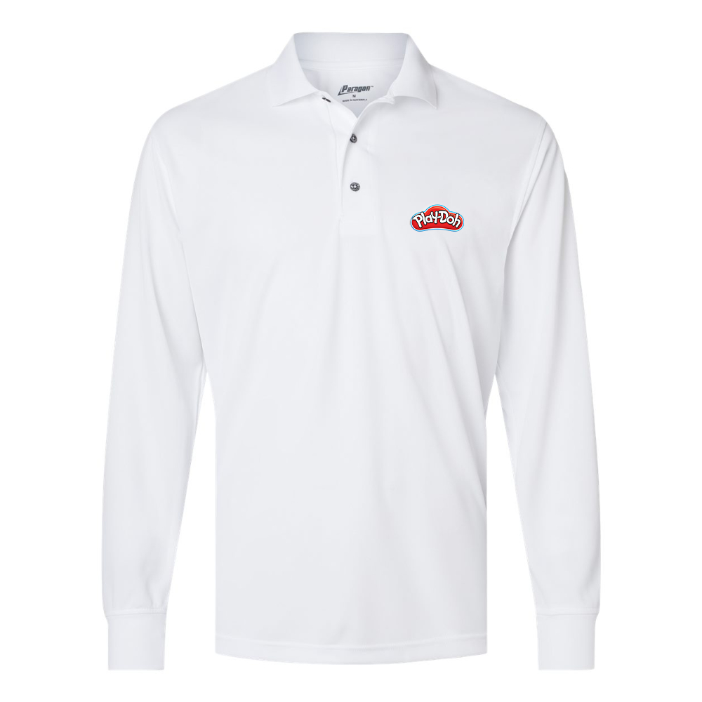 Men's Play Doh Paragon Prescott Long Sleeve Polo